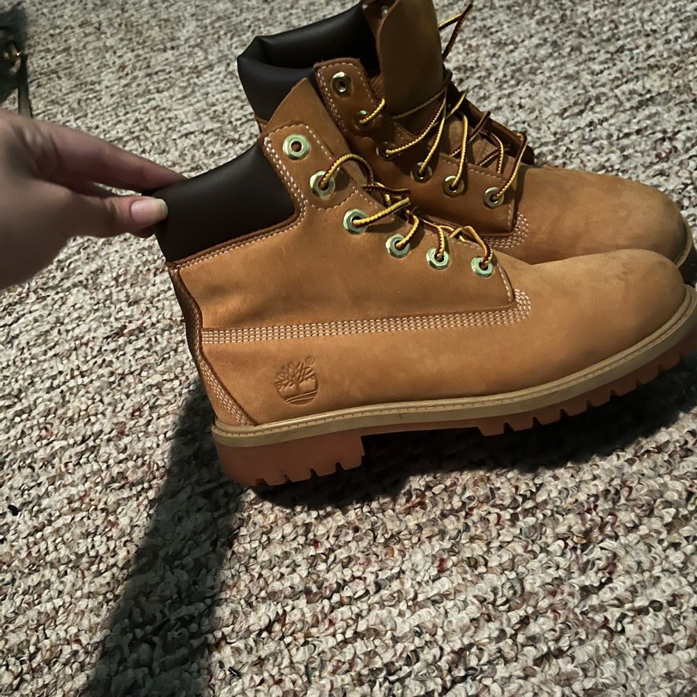 Tan timberlands